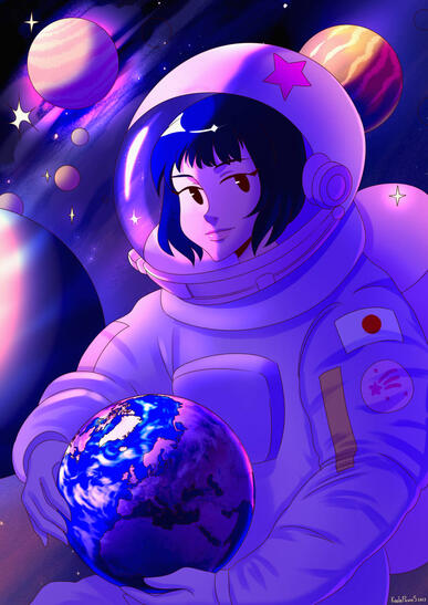 Space girl